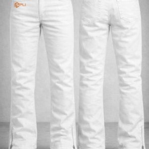 premium white men’s jeans