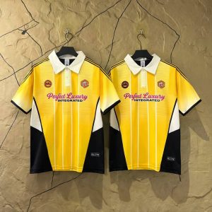 perfect luxury integrated collar neck jersey 