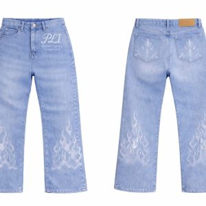 the jeans that stand out.