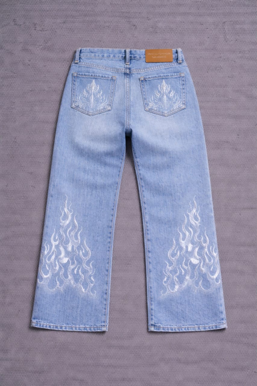 the jeans that stand out. the jeans that stand out.