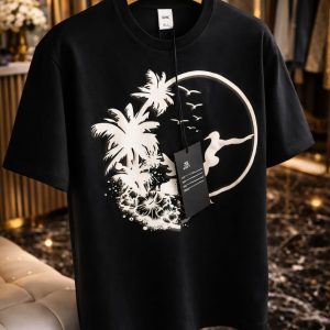 Home timeless black tee