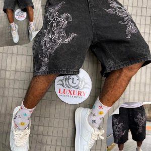 Home premium denim short